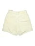 Zara Solid Ivory Khaki Shorts Size 4 - photo 2