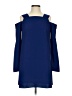 Amanda Uprichard 100% Polyester Blue Cocktail Dress Size P (petite) - photo 1