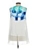Calvin Klein White Sleeveless Blouse Size S - photo 2