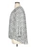 Max Studio 100% Polyester Gray 3/4 Sleeve Blouse Size 1X - photo 5