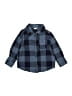 Old Navy 100% Cotton Checkered-gingham Blue Long Sleeve Button-Down Shirt Size 3T - photo 1