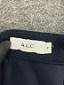A.L.C. Solid Black Blue Formal Skirt Size 8 - photo 4