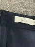A.L.C. Solid Black Blue Formal Skirt Size 8 - photo 5