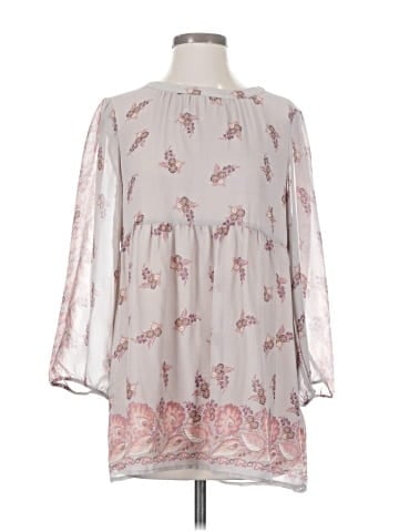 One September 3/4 Sleeve Blouse (view 1)