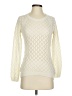 Zara 100% Cotton Ivory Pullover Sweater Size XS (estimated) - photo 1