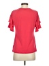 Susan Graver Red Short Sleeve Blouse Size XXS - photo 2