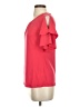 Susan Graver Red Short Sleeve Blouse Size XXS - photo 5