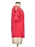 Susan Graver Red Short Sleeve Blouse Size XXS - photo 4