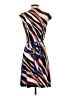 Vince Camuto Stripes Blue Cocktail Dress Size XS - photo 2