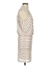 Greylin Chevron-herringbone Ivory Cocktail Dress Size S - photo 4