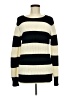 Joe Fresh Stripes Black Pullover Sweater Size M - photo 1