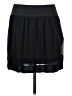 Maurices 100% Polyester Polka Dots Black Casual Skirt Size M - photo 1