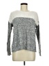 TWO by Vince Camuto Color Block Gray Pullover Sweater Size M - photo 1