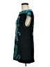En Focus Studio Graphic Teal Cocktail Dress Size 8 - photo 5