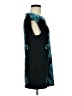 En Focus Studio Graphic Teal Cocktail Dress Size 8 - photo 4