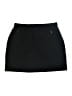 Lou & Grey Solid Black Casual Skirt Size M - photo 1