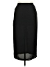 S.L. Fashions 100% Polyester Solid Black Formal Skirt Size 14 - photo 1