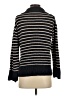 J.Crew 100% Cotton Stripes Black Blue Pullover Sweater Size XXS - photo 2