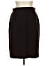 Briggs New York Solid Black Brown Formal Skirt Size 10 - photo 1
