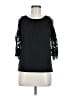 Shein Black 3/4 Sleeve Top Size M - photo 1