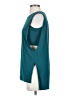 Helmut Lang Solid Teal Sleeveless Top Size P (petite) - photo 5