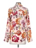 Express 100% Polyester Floral Pink Long Sleeve Blouse Size XS - photo 2