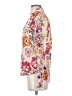 Express 100% Polyester Floral Pink Long Sleeve Blouse Size XS - photo 5
