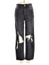 Wild Fable Graphic Gray Jeans Size 0 - photo 1