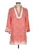 TINA Stephens 100% Rayon Orange 3/4 Sleeve Blouse Size S - photo 1