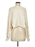 Zara Ivory Green Long Sleeve Blouse Size XS - photo 1