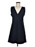 Theory Solid Black Casual Dress Size 6 - photo 1
