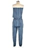 Cool Change 100% Rayon Print Blue Jumpsuit Size S - photo 2