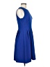 Anne Klein Solid Blue Cocktail Dress Size 6 - photo 4