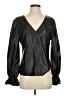 S'edge 100% Polyester Black Long Sleeve Blouse Size S - photo 1