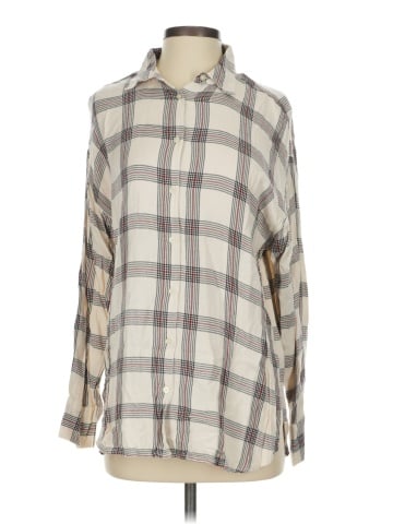Ann Taylor LOFT Outlet Long Sleeve Button-Down Shirt (view 1)