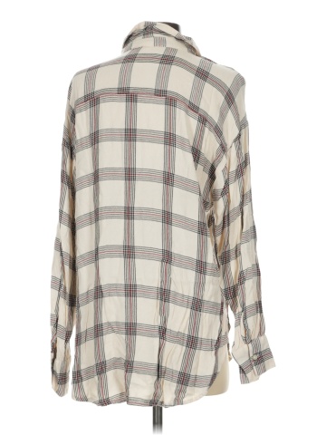 Ann Taylor LOFT Outlet Long Sleeve Button-Down Shirt (view 2)