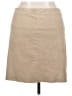 Studio M Solid Tan Casual Skirt Size XL - photo 2
