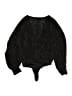 Lulus 100% Polyester Black Kimono Size L - photo 2
