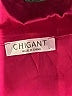 Chigant Burgundy Short Sleeve Blouse Size L - photo 7