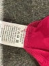 Chigant Burgundy Short Sleeve Blouse Size L - photo 8