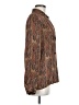 Doncaster Collection 100% Silk Paisley Brown Blouse Size 6 - photo 4