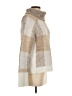 RD Style Plaid Tan Turtleneck Sweater Size XS - photo 4