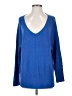 La Miel 100% Polyester Blue Pullover Sweater Size S - photo 1