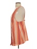 Free People 100% Polyester Orange Sleeveless Blouse Size XS - photo 5