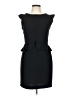 Sandro Solid Black Cocktail Dress Size Lg (3) - photo 1