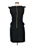 Sandro Solid Black Cocktail Dress Size Lg (3) - photo 2