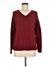 Lucky Brand Burgundy Pullover Sweater Size M - photo 1