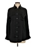 Repeat Cashmere 100% Silk Black Long Sleeve Silk Top Size S - photo 1