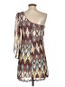 My Michelle 100% Polyester Print Ivory Cocktail Dress Size S - photo 2