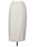 Unbranded 100% Polyester Solid Ivory Formal Skirt Size 12 - photo 2